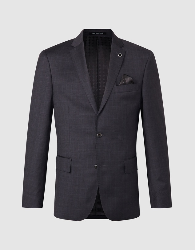 Van Heusen - Wool Tonal Glen Check Suit Jacket