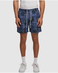 Urban Classics - Pattern Swim Shorts