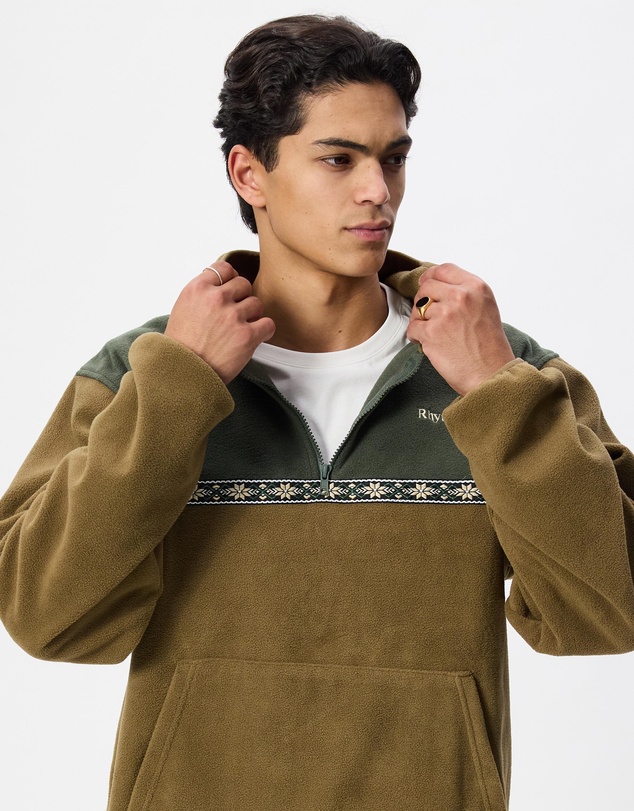 Rhythm - Alder Half Zip Pullover