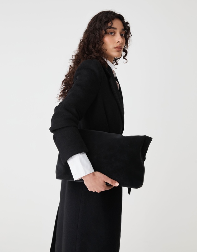 Forcast - Orla Wool Blend Tie Waist Coat