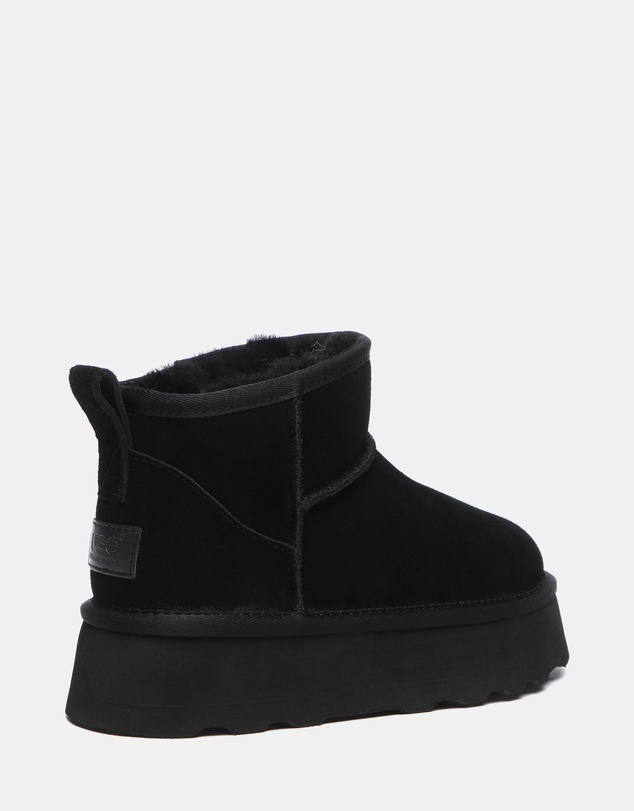 EVERAU - Australian Shepherd Ugg Thick Bottom Ronnie Cow Suede Upper UGG Boots