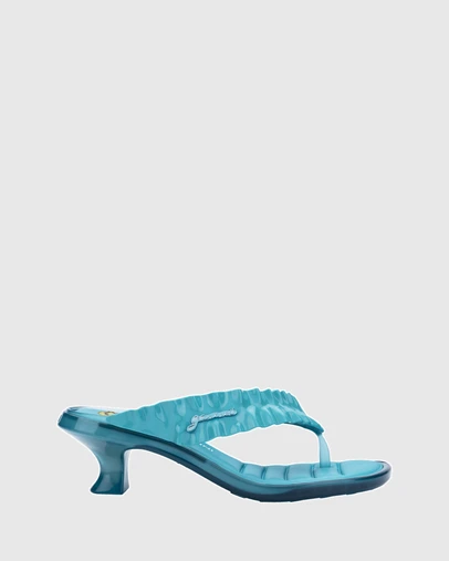 Melissa - MELISSA THONG KITTEN HEEL + GANNI