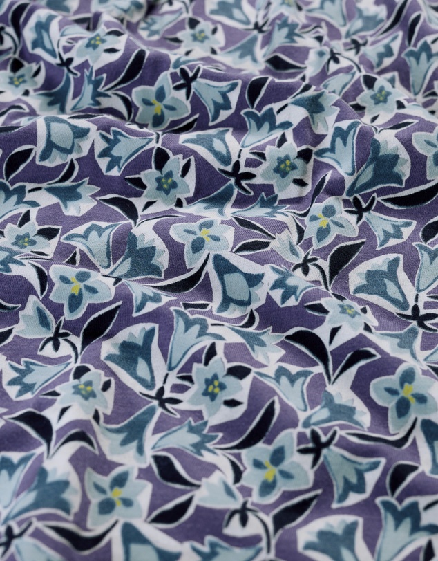 Seasalt - Seasalt Cornwall Purple Appletree T-Shirt
