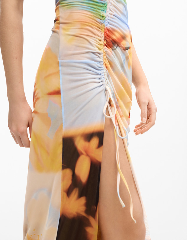Desigual - Draped long dress