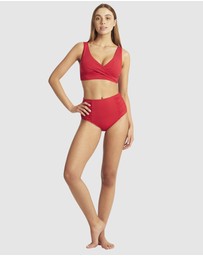 Sea Level Australia - Essentials Gathered Side High Waist Pant