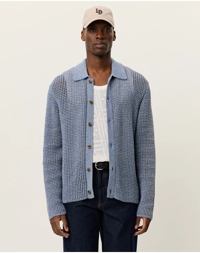 Les Deux - Gerald LS Knitted Shirt