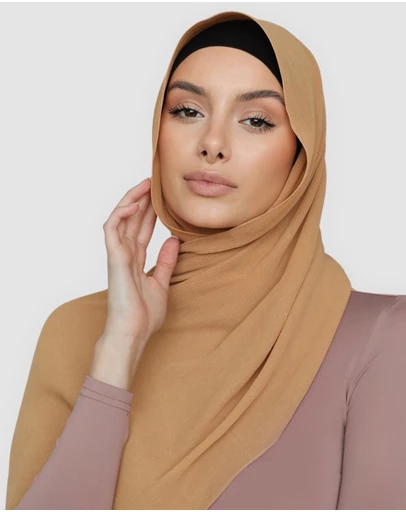 Mod Squad - Pleated Chiffon Hijab
