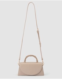 Olga Berg - Phoebe Bamboo Handle Bag