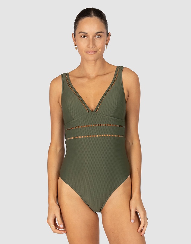 Baku Swimwear - Rococco Longline One Piece Swimsuit