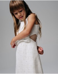 Bardot Junior - Chantelle Boucle Mini Dress - Kids-Teens