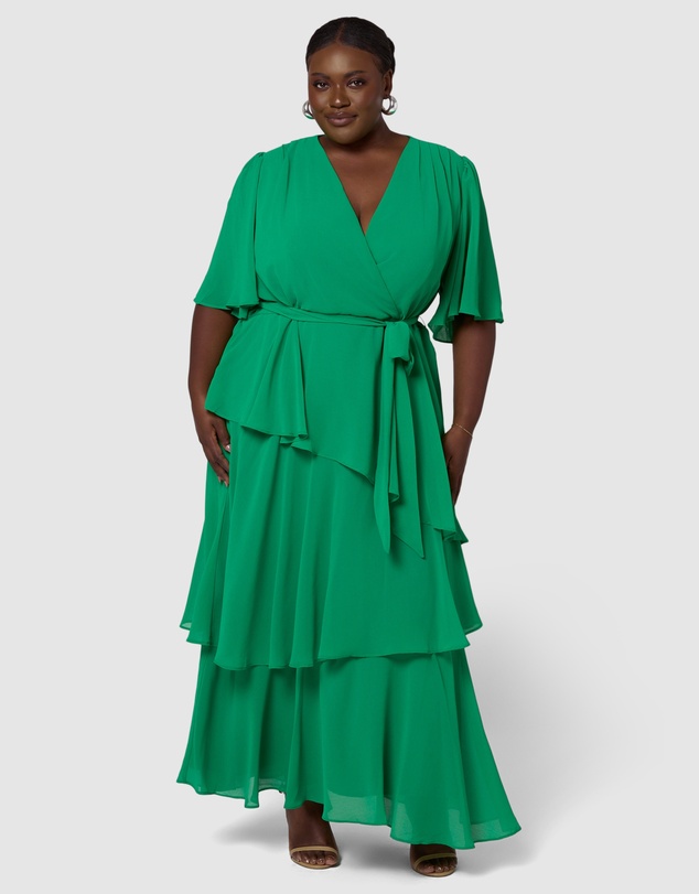 Pink Dusk by Curve Project - Hypnotic Maxi Dress