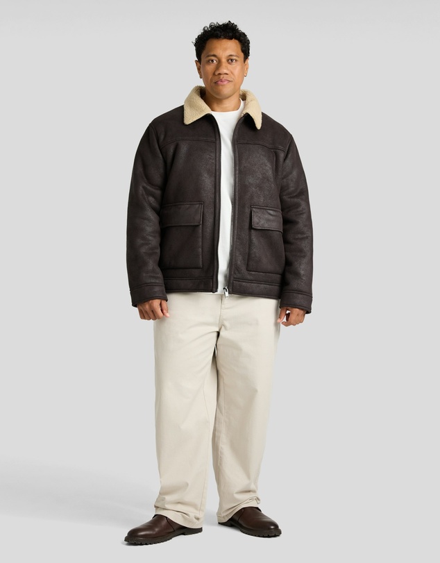 Johnny Bigg - Bomber Sherpa Jacket