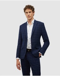 Politix - Sebastian Windowpane Check Tailored Jacket