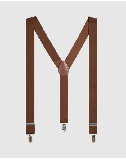 yd. - Leather Look Braces
