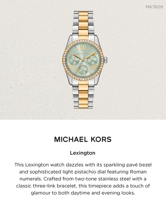 Michael Kors - Lexington Two Tone Multifunction Watch