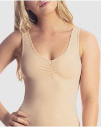 B Free Intimate Apparel - Ultra Light Shaping V-Tank Slip