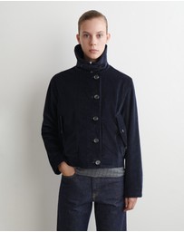 COS - Corduroy Funnel-Neck Jacket