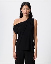 Norma Kamali - Drop Shoulder Top