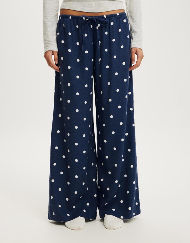 Cotton On Body - Cloud Soft Flannel Wide Leg Pant