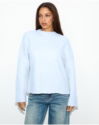 Dazie - Talia Fluffy Knit Jumper
