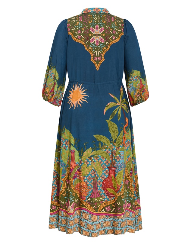 City Chic - Fools Paradise Print Maxi Dress
