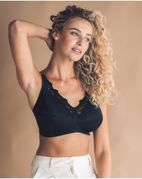 Royce Lingerie - Robyn Wirefree Full Cup Support Bra with Cotton