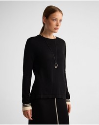Oxford - Lettie Stripe Knitted Top