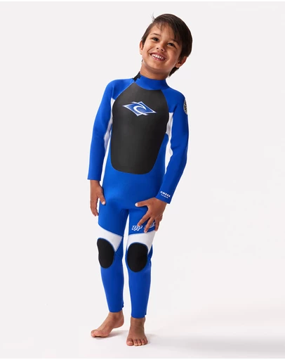 Rip Curl - Groms Omega 3/2mm Full Length Back Zip Wetsuit Steamer