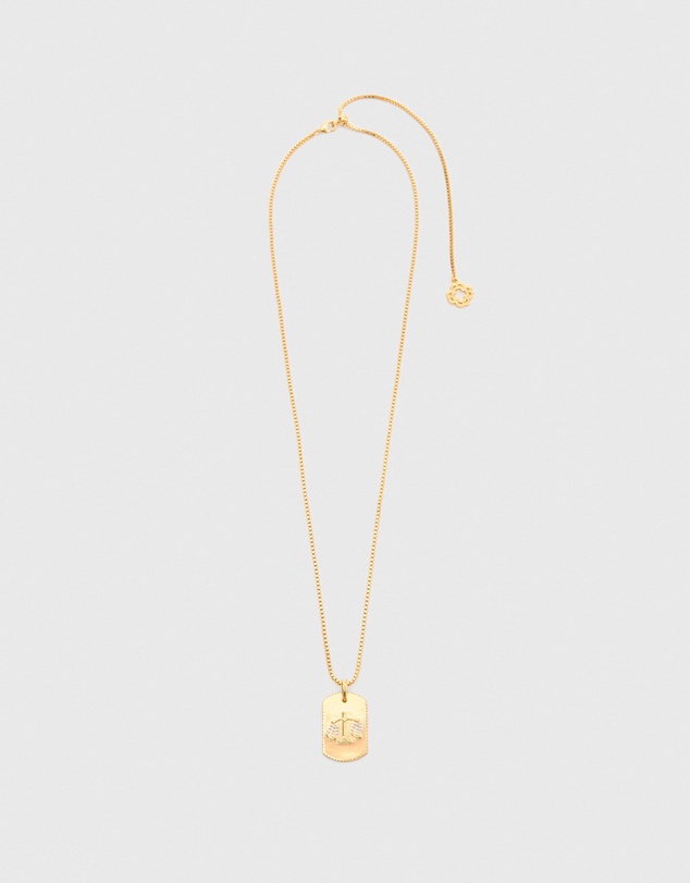 Maje - Astro Plaque Necklace