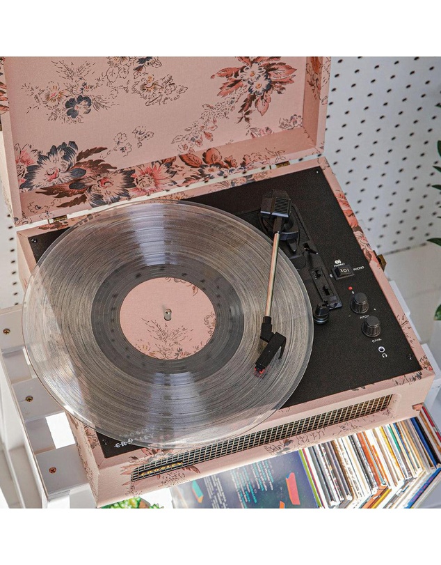 Crosley - Crosley Voyager Bluetooth Portable Turntable - Floral