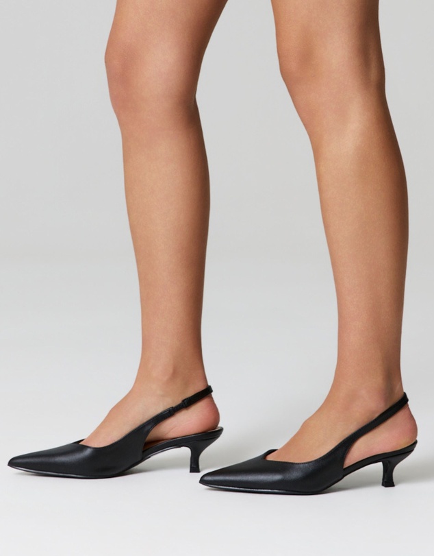 Verali - Lush Slingback Kitten Heels