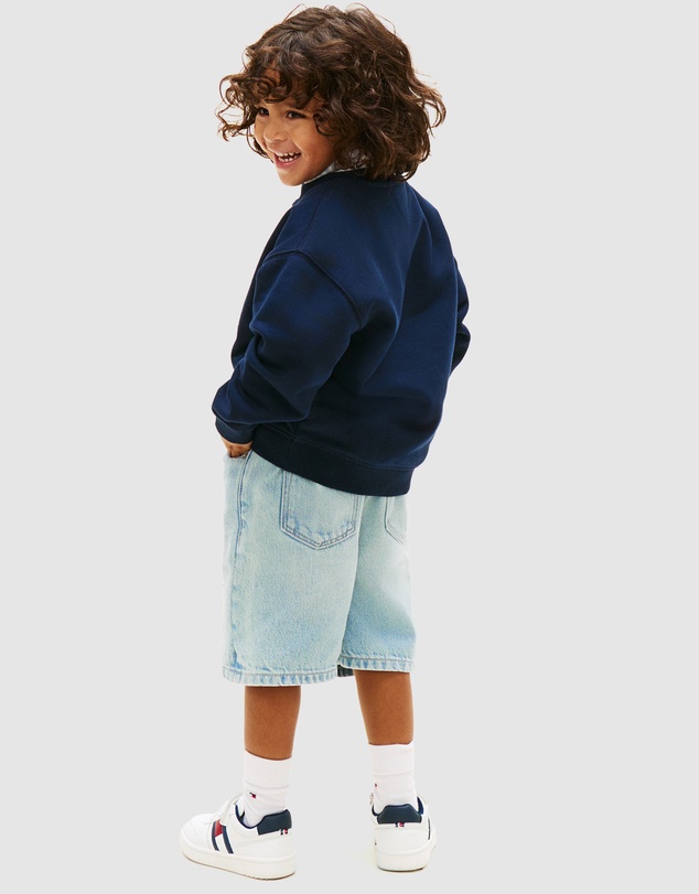 Tommy Hilfiger - Boys Graphic Logo Terry Sweatshirt - Kids
