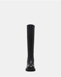 Steve Madden - Momentoo Black Paris Boots
