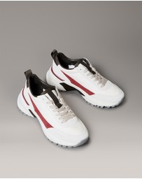 Calvin Klein - Suede and Nylon Runner Trainers