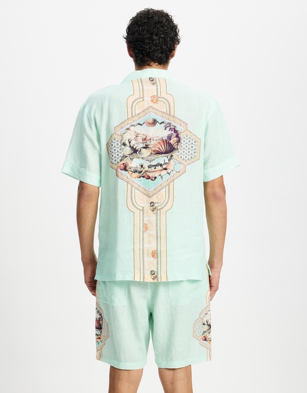 Camilla - Short Sleeve Cabana Shirt