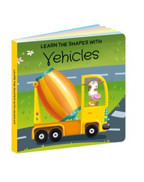 Sassi - 3D Puzzle And Book Learn Colours Vehicles