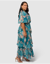 Pink Dusk by Curve Project - Hypnotic Maxi Dress