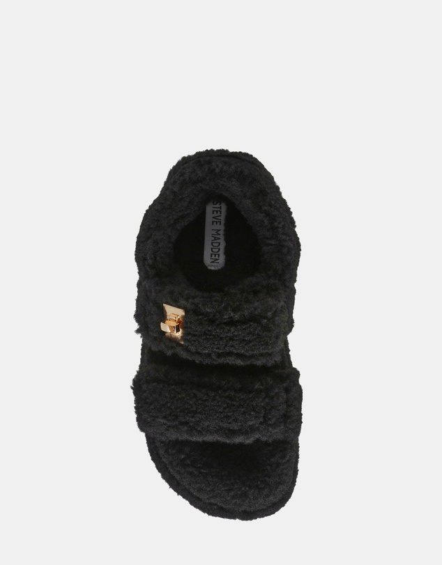 Steve Madden - Bigmona-F Black Sandals