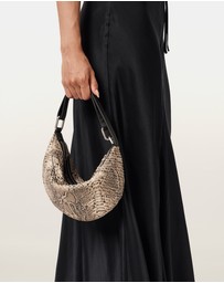 AllSaints - Luna Micro Snake Bag