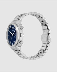 Emporio Armani - Silver Tone Chronograph Watch