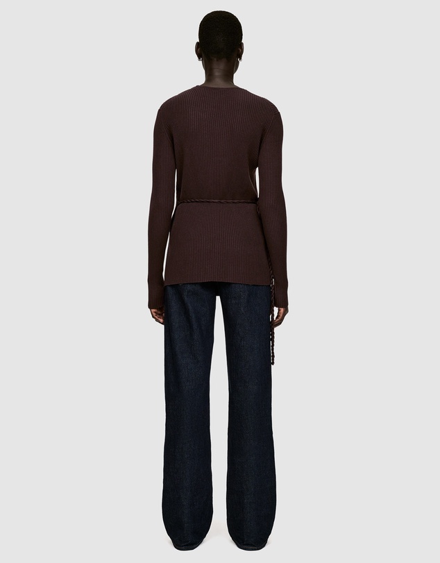 ARKET - Ribbed Wrap Top