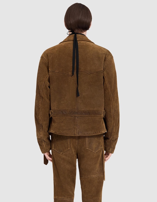 MM6 Maison Margiela - Suede Biker Jacket