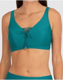 Baku Swimwear - Rococco E/F/G Cup Lace Up Bikini Bra Top