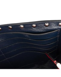 Pre-Loved by Azura Reborn - Pre-Loved Quilted Lambskin Free Rockstud Spike Wallet On Chain