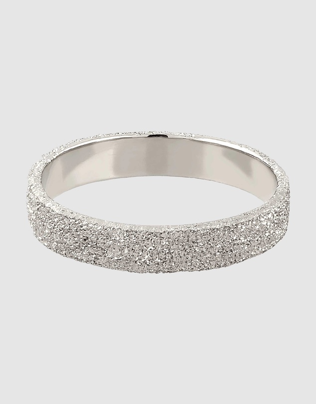 Kuzzoi - ICONIC EXCLUSIVE - Stardust Band Ring in 925 Sterling Silver