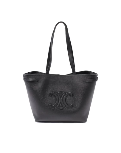 Pre-Loved by Azura Reborn - Pre-Loved Medium Grained Calfskin Cuir Triomphe Cabas Anais Tote