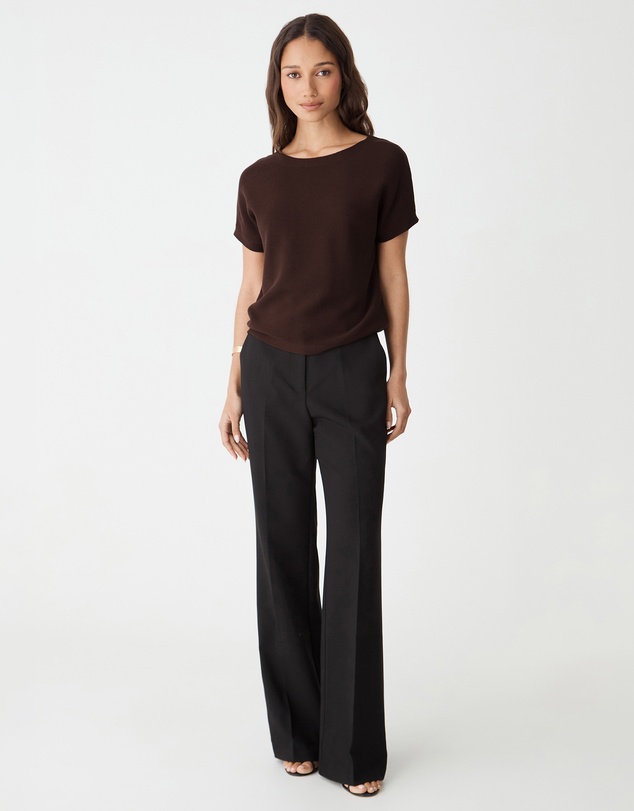 Forcast - Brandy Relaxed Cotton Knit Top