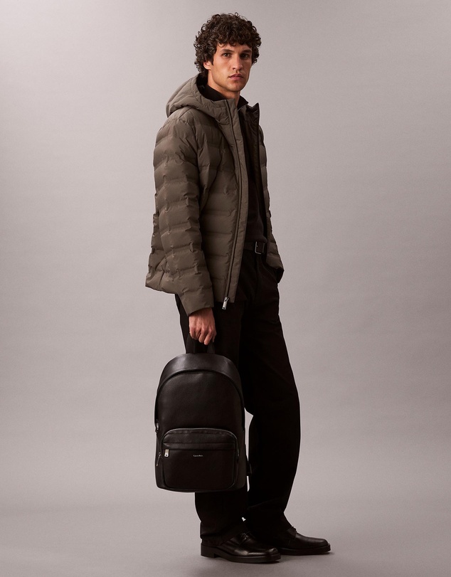 Calvin Klein - Logo Micro Pebble Round Backpack