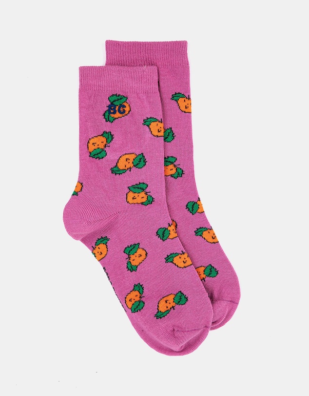 Bobo Choses - Curious Turnip All Over Short Socks - Kids-Teens