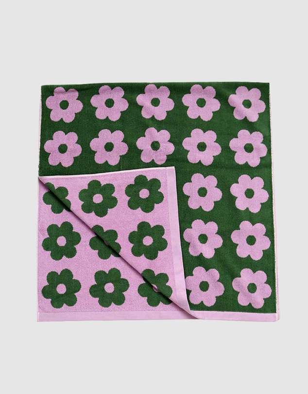 Mosey Me - Flowerbed Bath Towel